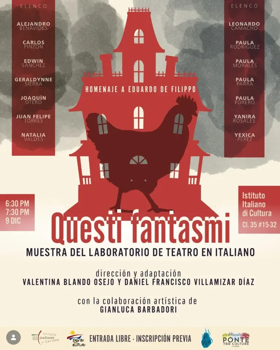 Cartel histórico de Questi fantasmi