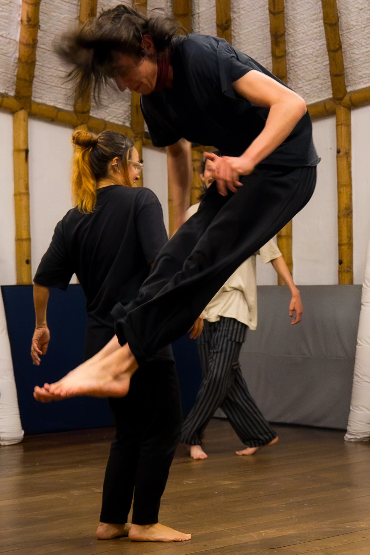 Exploración del movimiento durante el entrenamiento