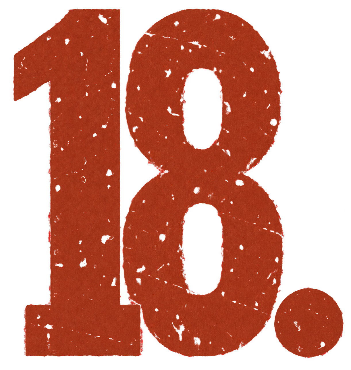 18 personas